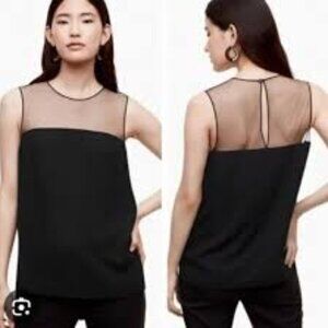 Aritzia Babaton Lionel Maroon Sleeveless Top Size S